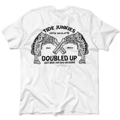 Doubled Up Tee - White