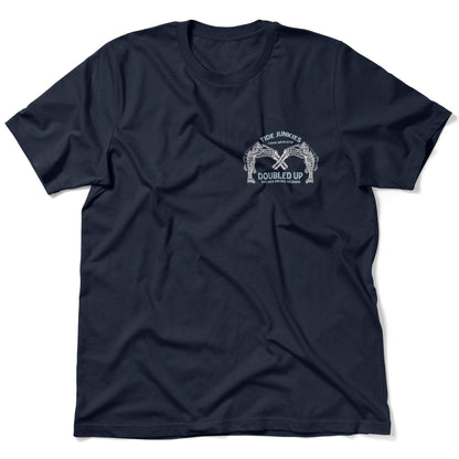 Doubled Up Tee - Navy