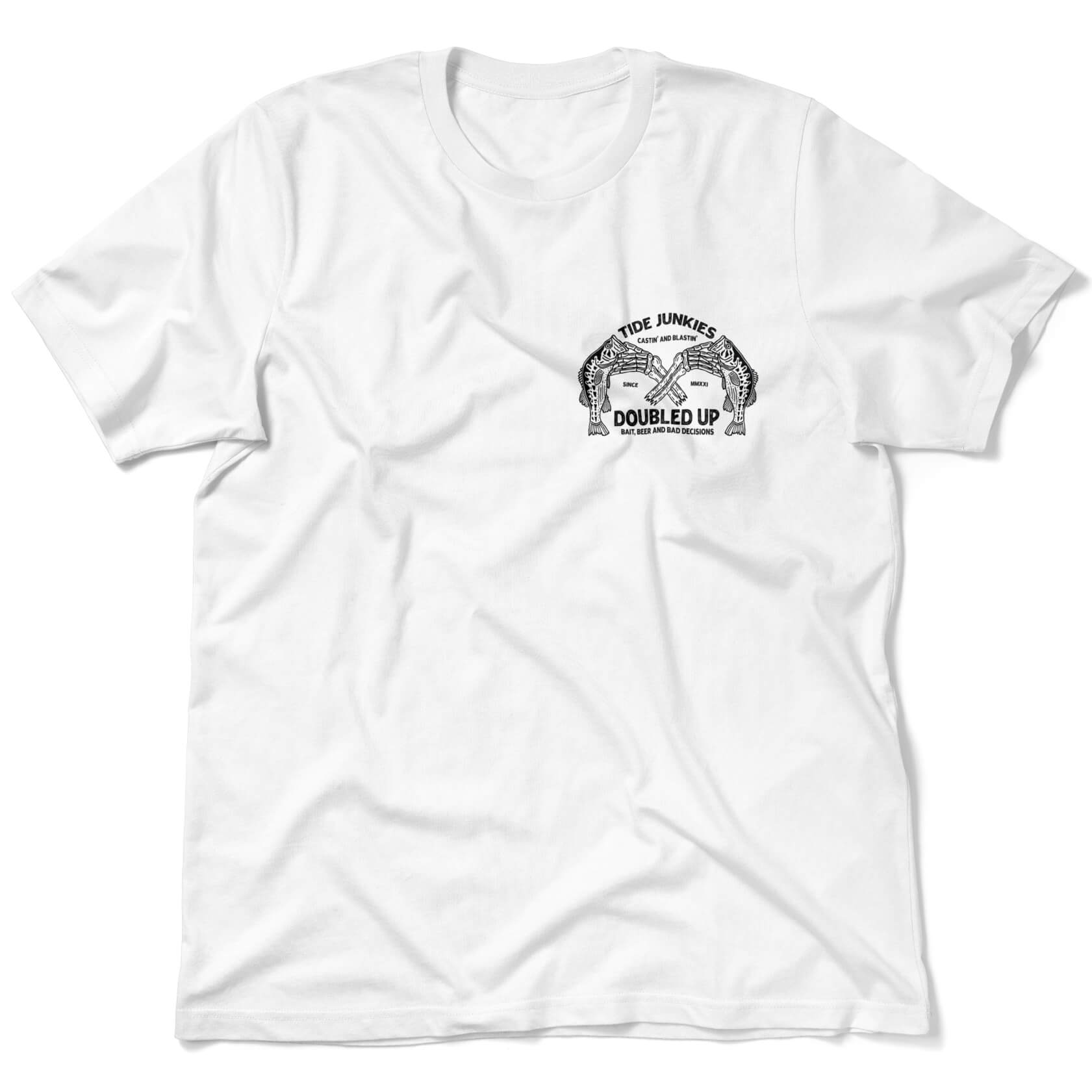 Doubled Up Tee - White