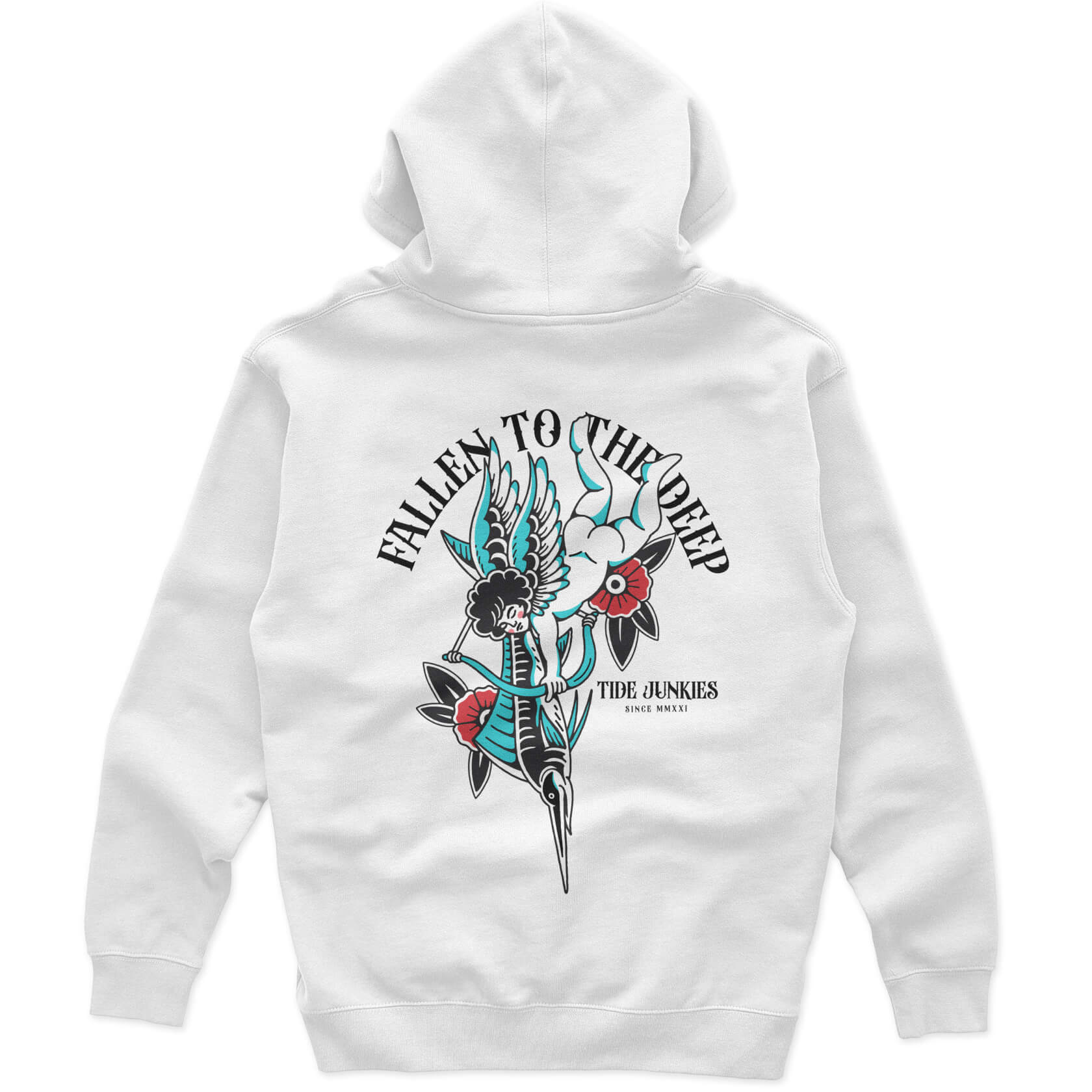 Fallen to the Deep Pullover - White