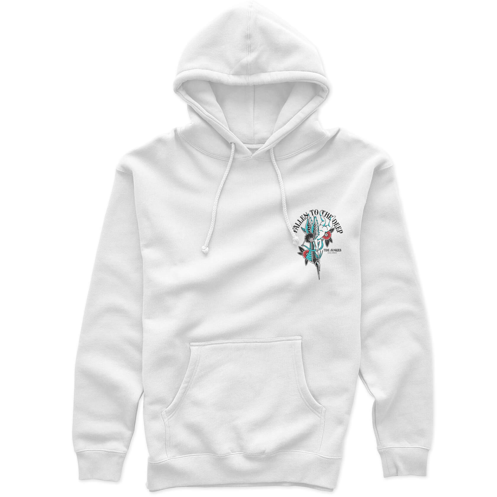 Fallen to the Deep Pullover - White