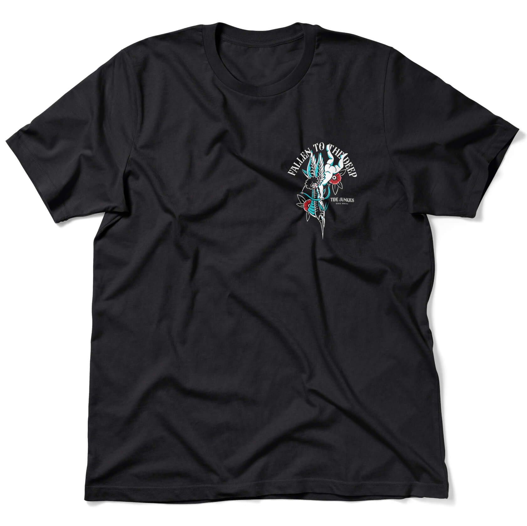 Fallen to the Deep Tee - Black