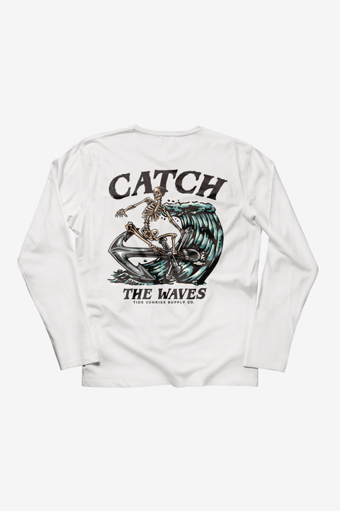 Catch the Waves Performance L/S Tee